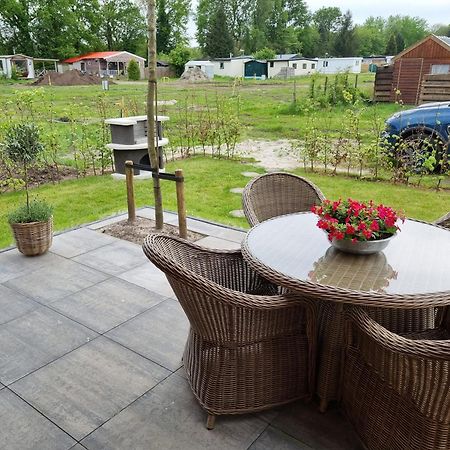 Nieuw - Luxe Blokhut Chalet In Bosrijke Omgeving Anloo Exterior foto