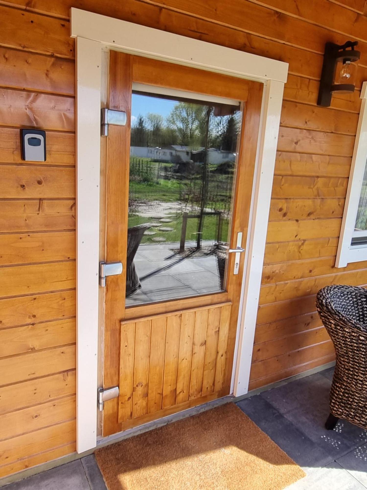 Nieuw - Luxe Blokhut Chalet In Bosrijke Omgeving Anloo Exterior foto